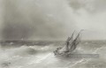 Ivan Aivazovsky haute mer Paysage marin